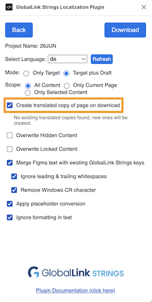 Create Figma page