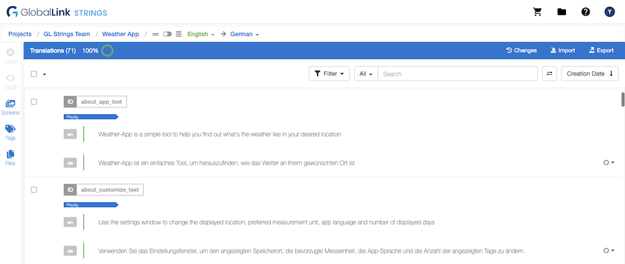 Bilingual View